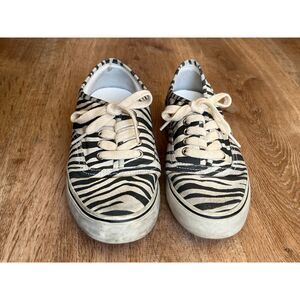RE/DONE Black White Zebra Sneakers Trainers Casual Shoes  Women's Size 39 US 8.5